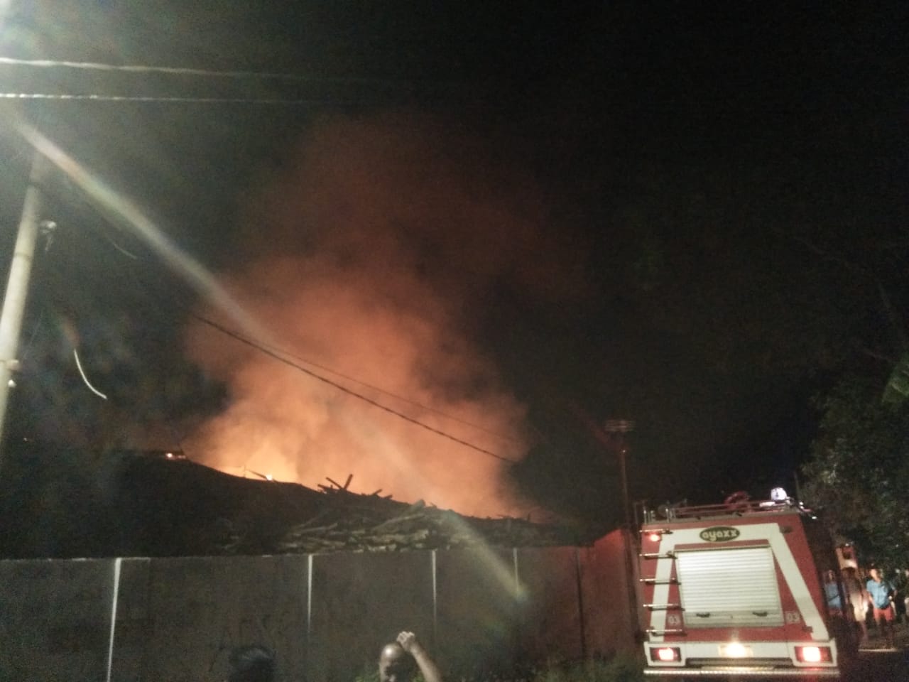 Pabrik Mie Bihun 2 Jangkar di Kota Metro Terbakar