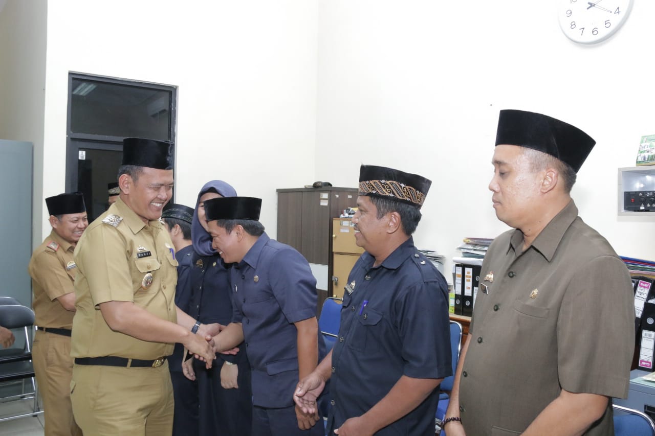 Wabup Pringsewu Lantik Pejabat P2UPD Inspektorat