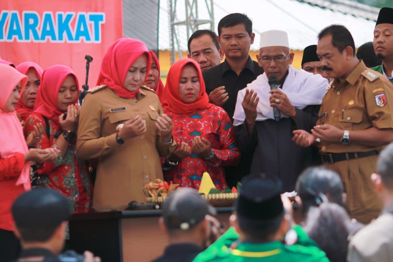 Bupati Tulang Bawang Kunjungi Kecamatan Penawartama