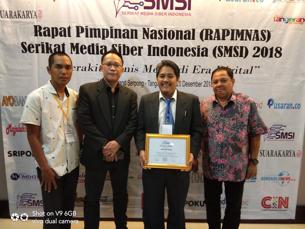 Sampaikan Aspirasi, Perwakilan SMSI Lampung Ikuti Rapimnas di Tangerang
