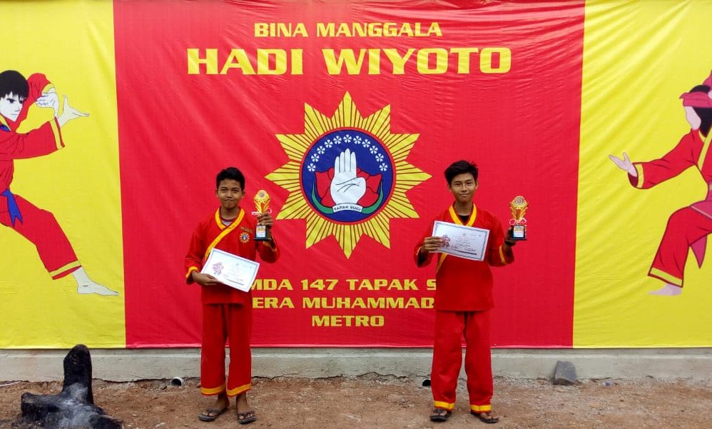 Pesilat SMP Muhamadiyah Sribawono Bentar Jihad Mahesa Raih Juara III di Ajang Pencak Silat Tapak Suci