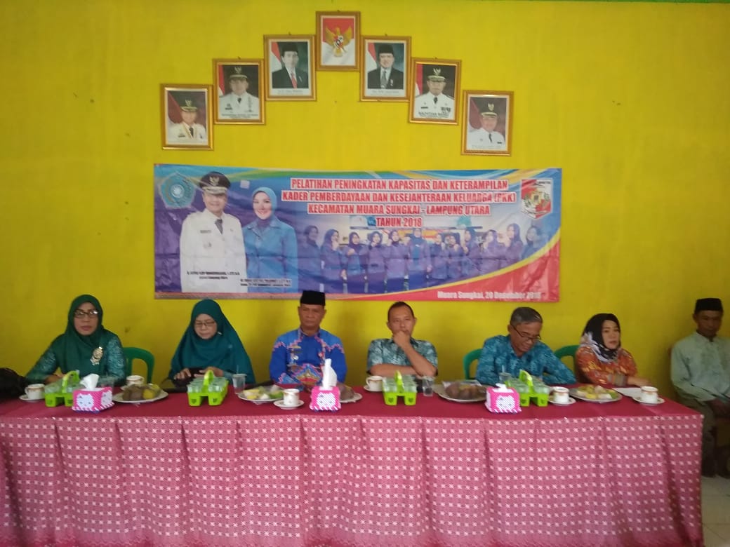 Kecamatan Muara Sungkai Tingkatkan Kapasitas Kader PKK