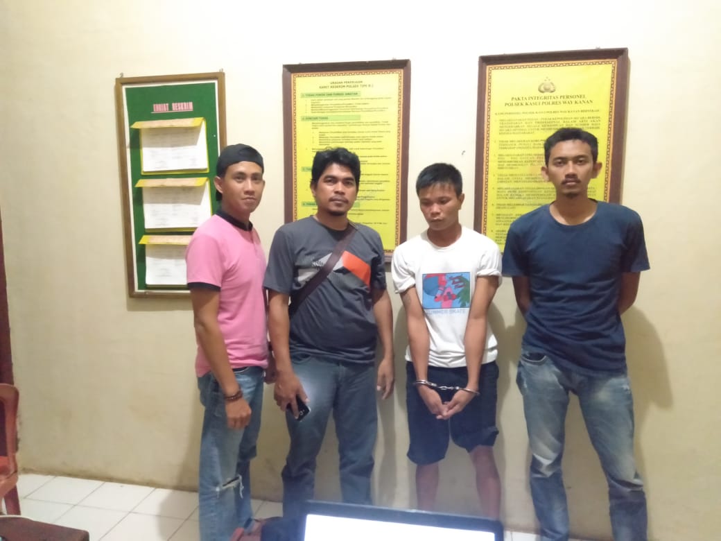 Boy Bandit Spesialis Bobol Rumah Digulung Tim Polsek Kasui dan Tekab 308 Polda Lampung