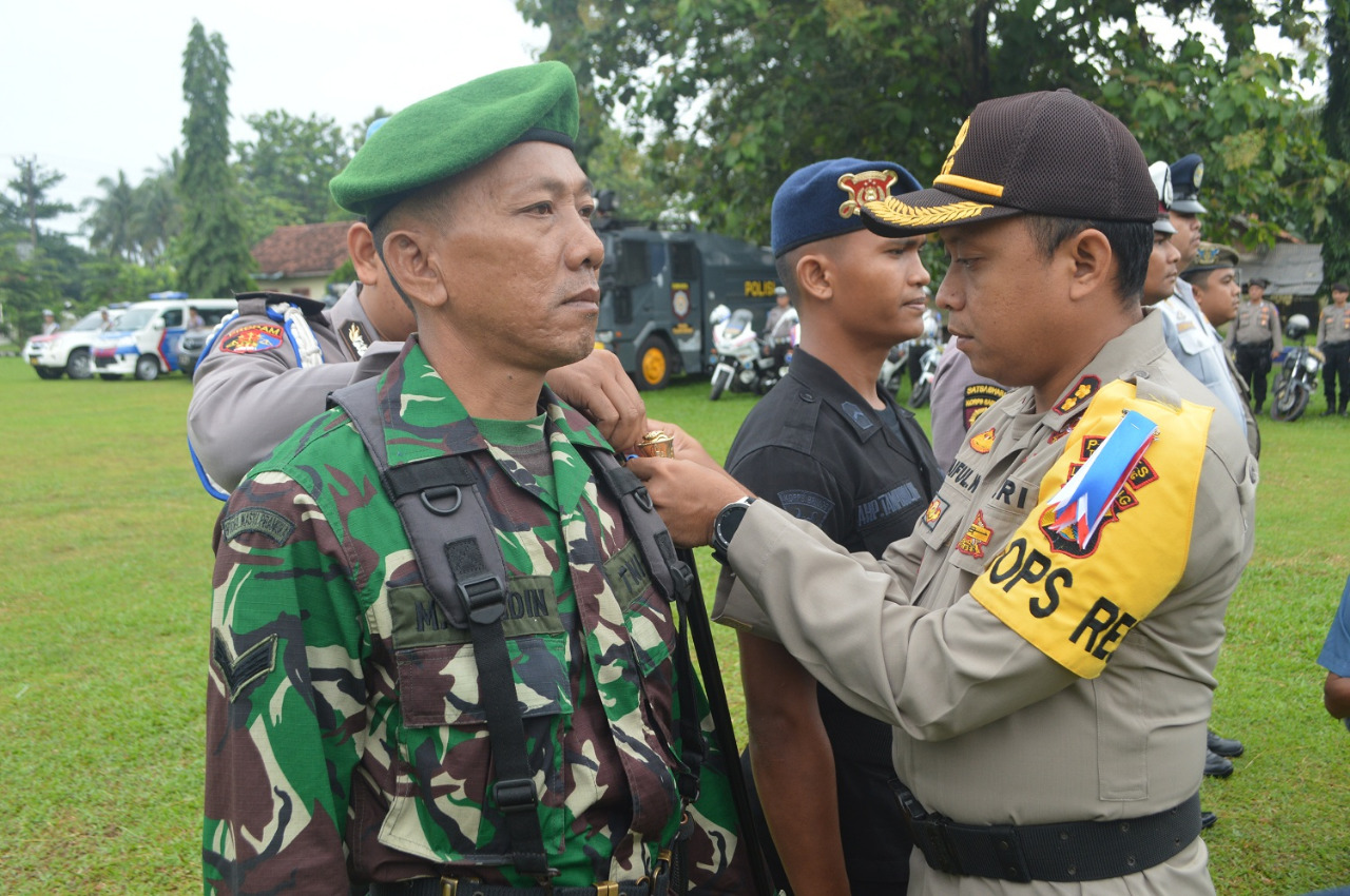 AKPB Syaiful Wahyudi Pimpin Apel Operasi Lilin Krakatau, 295 Personil Siaga Pam Natal dan Tahun Baru
