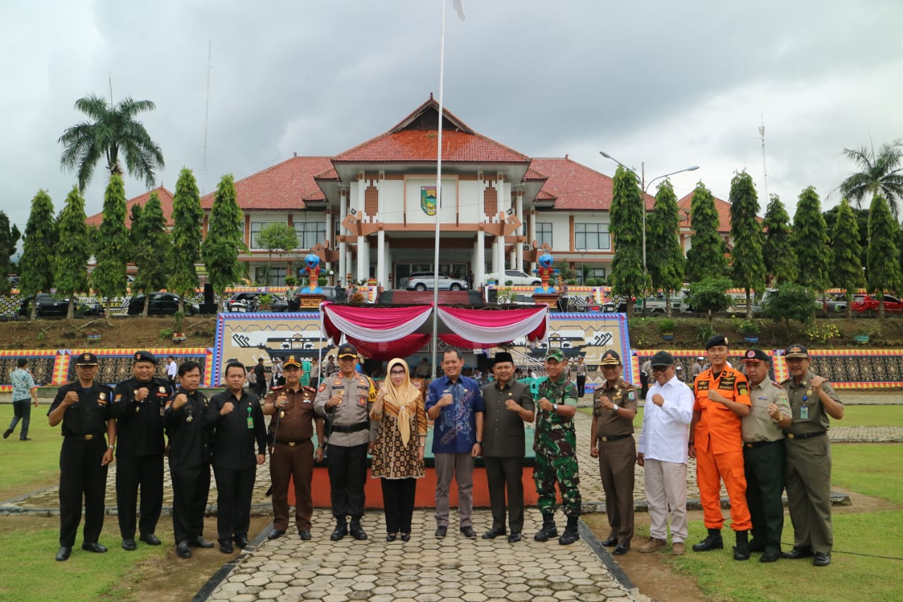 Polres Tanggamus Gelar Apel Operasi Lilin Krakatau