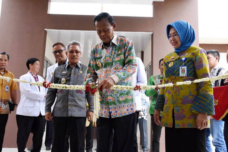 Pairin Resmikan Gedung VIP dan Ruang Bedah Onkologi RS BLUD A Yani Kota Metro