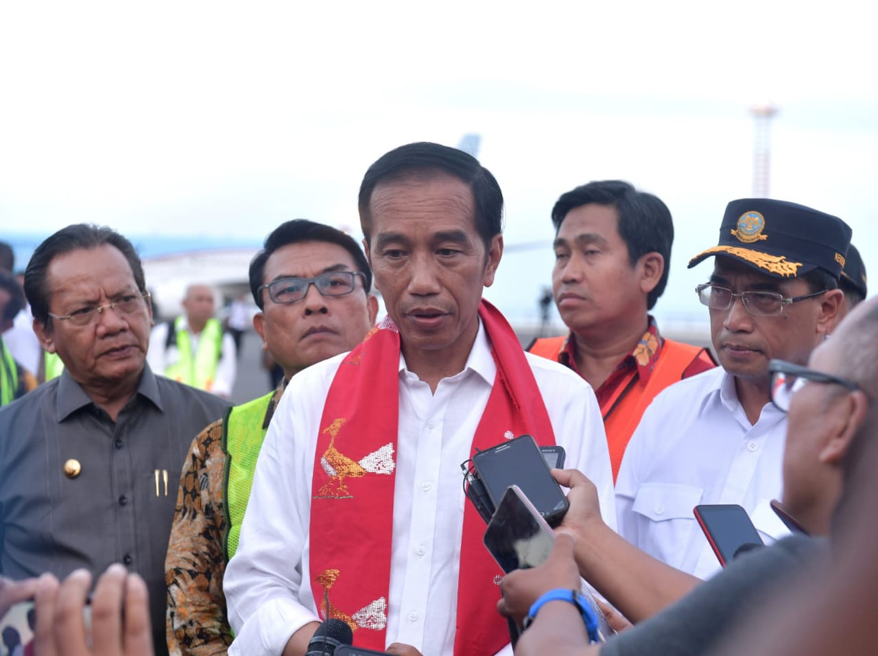 Presiden Jokowi Sampaikan Dukacita untuk Korban Tsunami di Selat Sunda