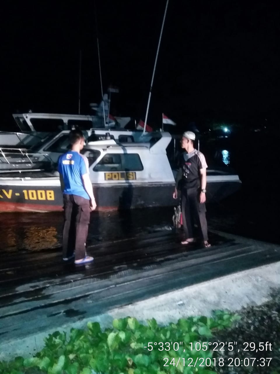 Senin  Malam Laut Pasang Besar dan Tenang,  Warga Kembali Mengungsi