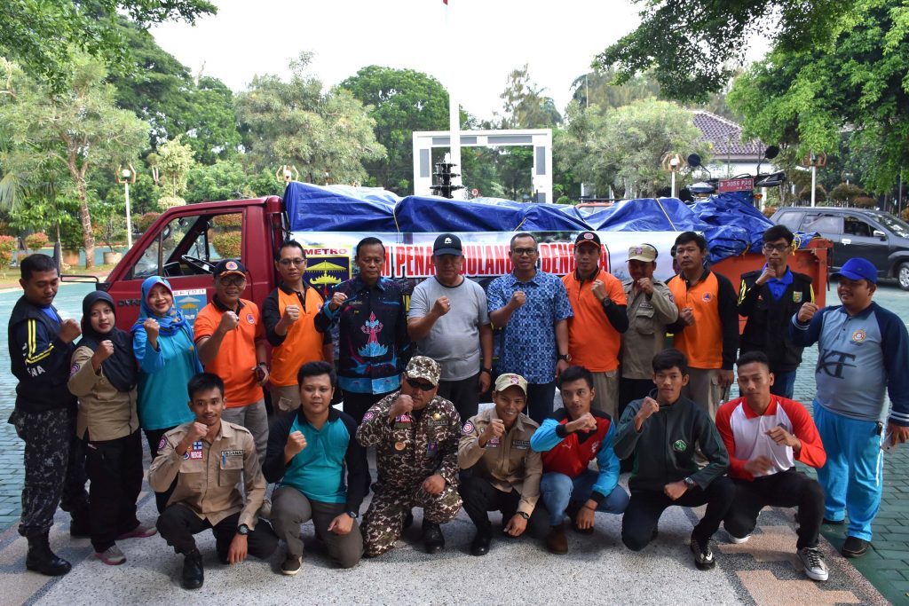 Pemkot Metro Berikan Bantuan Kepada Para Korban Tsunami Selat Sunda di Lampung