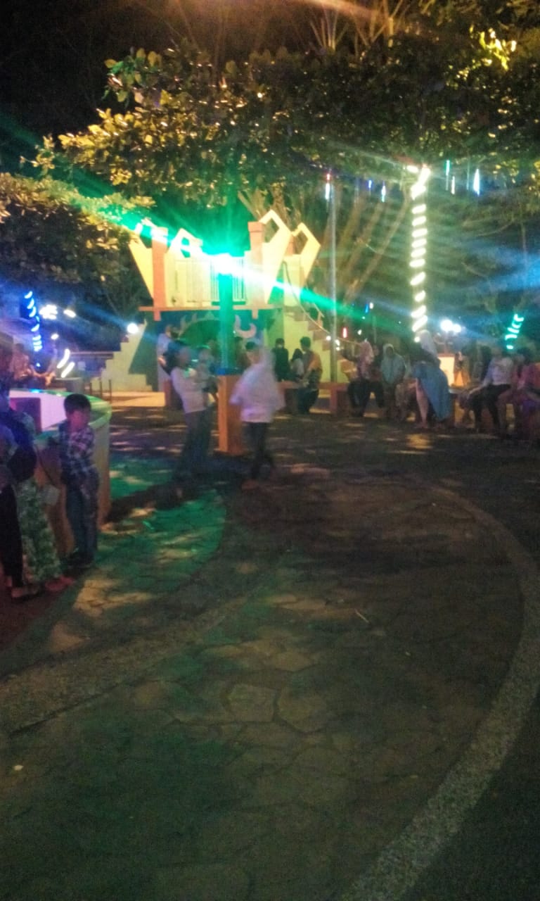 Taman Rakyat Kota Agung Mulai “Bersinar”