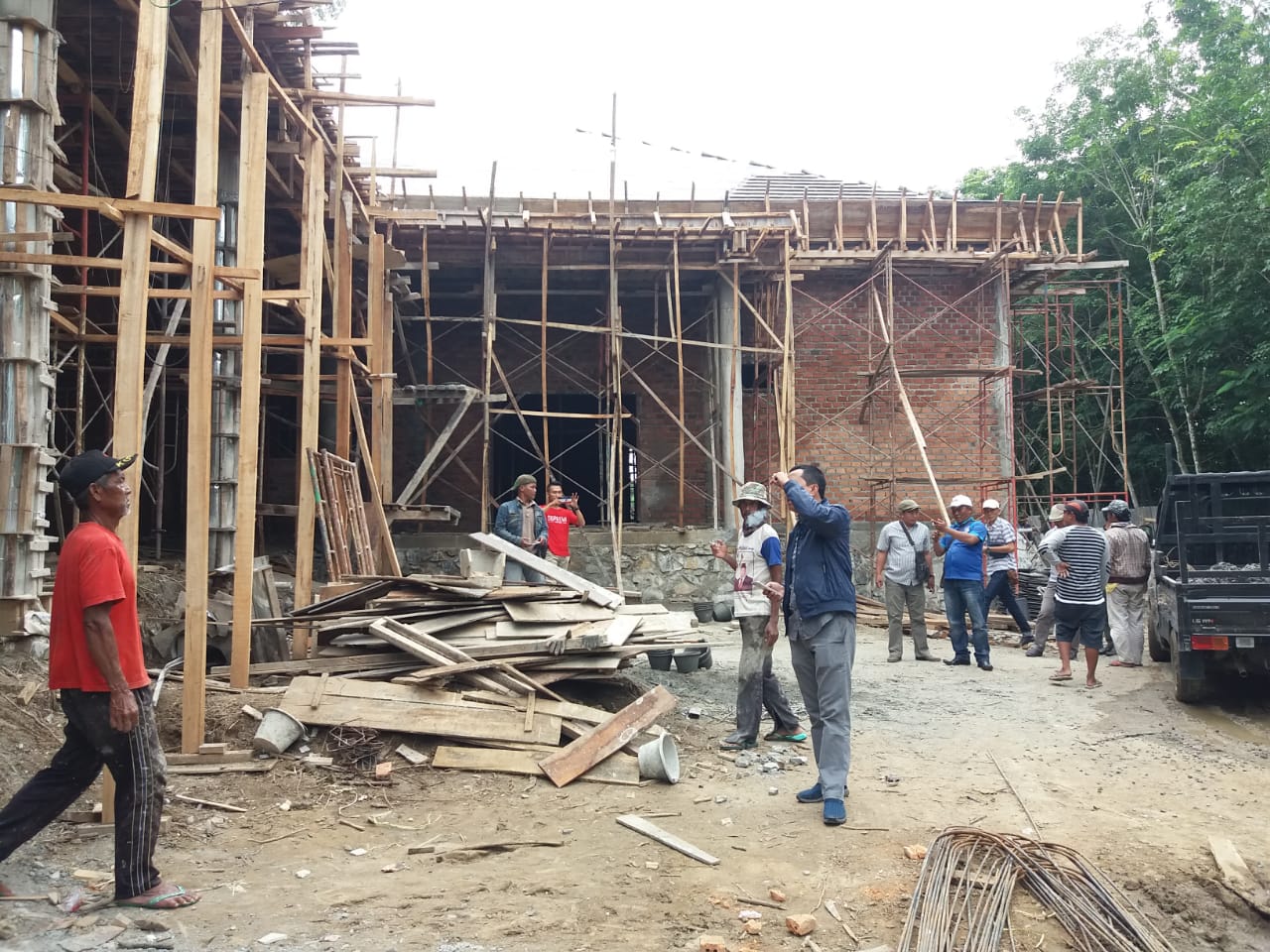 Pemkab Kembali Lelang Proyek Rumdis Sekdakab Tubaba Tahap II Rp. 4 Miliar