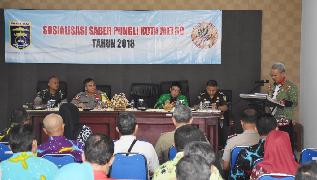 Sekda Kota Metro : Pungli Merusak Sendi Kehidupan Masyarakat