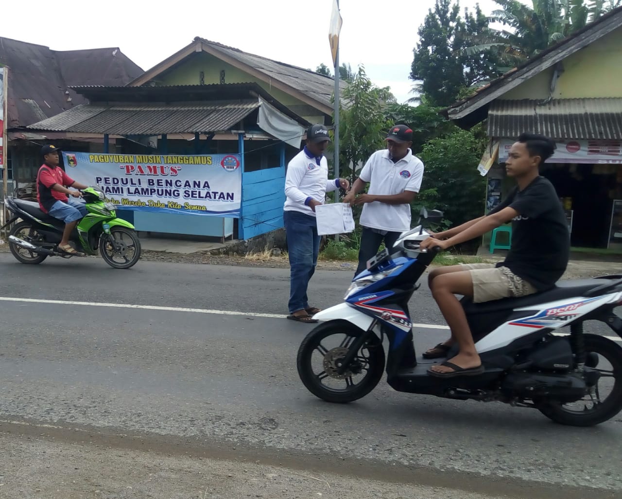 Gelar Konser di Jalinbar, Oscar Music Galang Dana Korban Tsunami