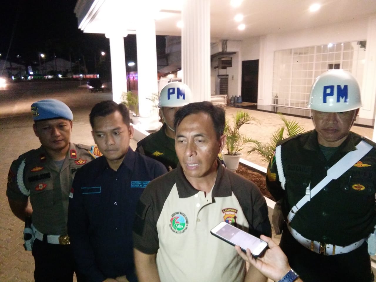Tim Gabungan Polda Lampung Razia Seluruh Hiburan Malam di Bandar Lampung