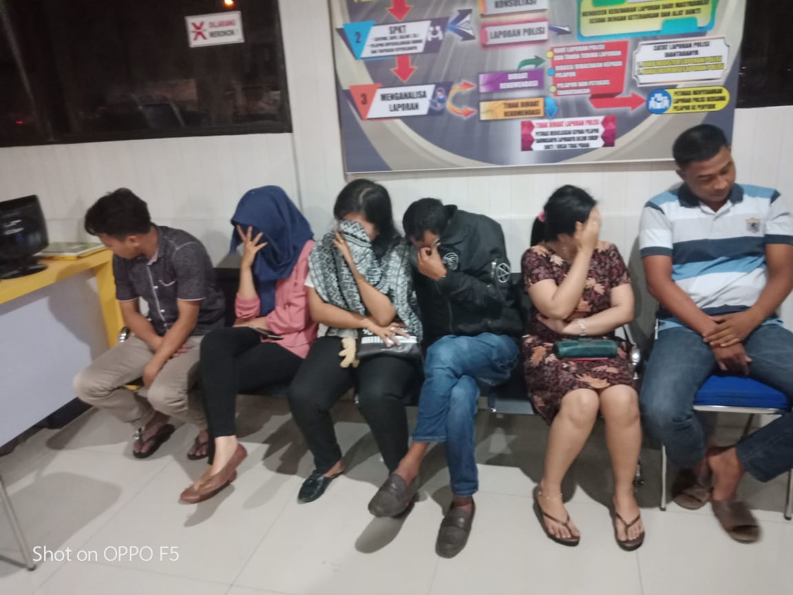 Asik Mesum Malam Tahun Baru 13 Pasangan Diangkut Polisi Tiga diantaranya Pelajar