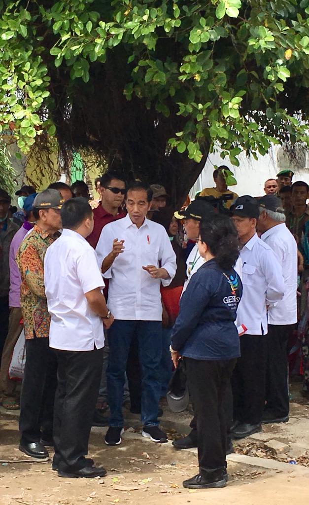 Presiden Intruksikan Bangun Hunian Tetap Bagi Korban Tsunami di Kalianda