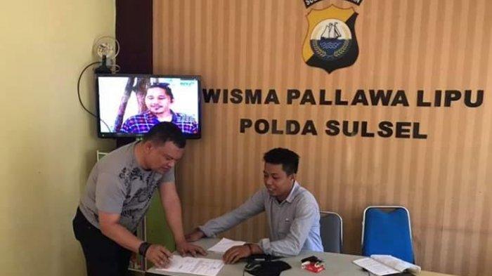 Anggota DPRD Bone Laporkan Oknum Pembajak Akun FB Dirinya ke Polda Sulsel