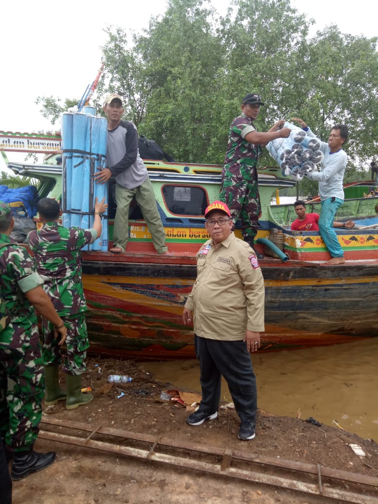 Dinas Sosial Muba Salurkan Bantuan Korban Bencana Puting Beliung di Kecamatan Lalan
