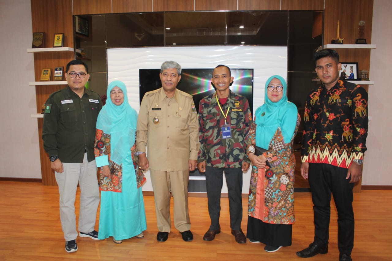 TBC Care Aisyiyah Lampung Tengah FGD Bersama Bupati