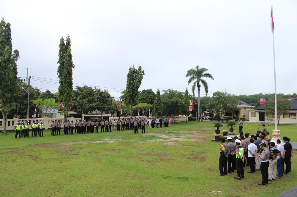 Waka Polres Way Kanan Ingatkan Kesiapan Personil Terjaga Pelayanan Masyarakat Terlaksana