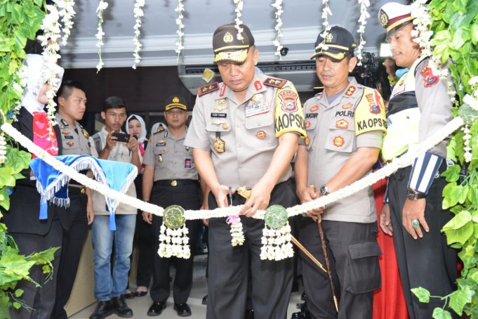 Kapolres Banjar Sambut Kunker Kapolda Kalsel