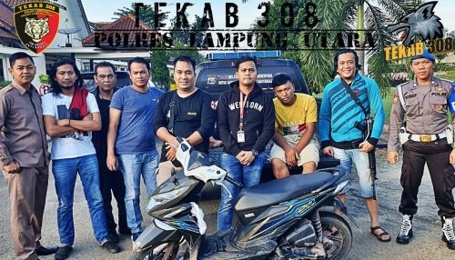 Ridho Diringkus Tim TEKAB 308 Polres Lampung Utara