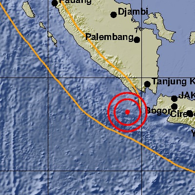 Gempa 5.0 SR di Tanggamus, BMKG: Tidak Berpotensi Tsunami