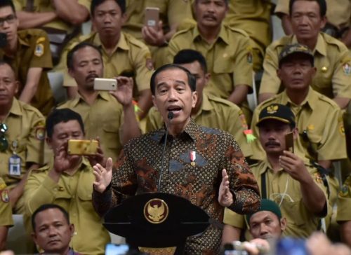 Presiden Dengar Aspirasi Langsung Perangkat Desa Se- Indonesia di Istora Senaya
