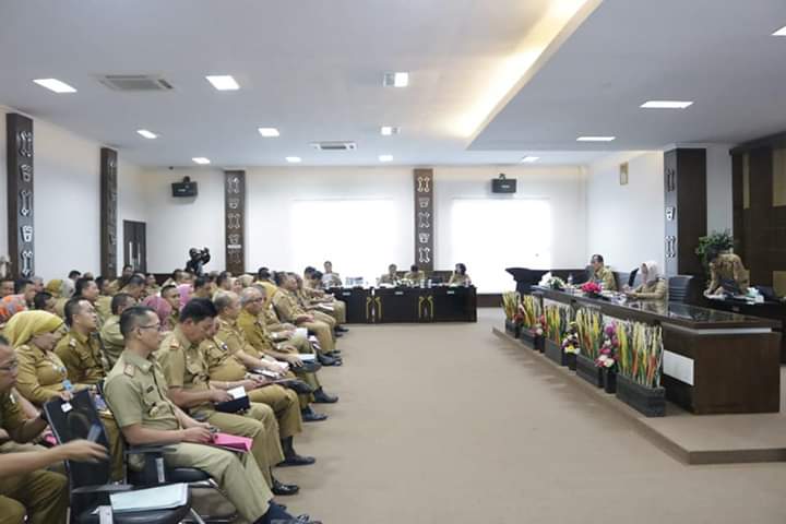 Winarti Pimpinan Perangkat Kabupaten Awal Tahun 2019