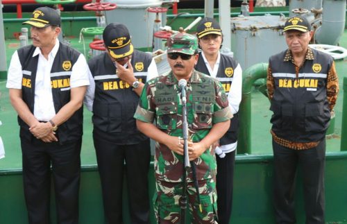 TNI Dukung Pelaksanaan Tugas Dirjen Bea dan Cukai
