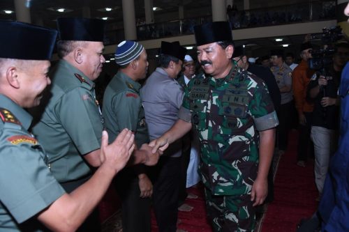 Panglima TNI Hadiri Doa Bersama Untuk NKRI di Bandung