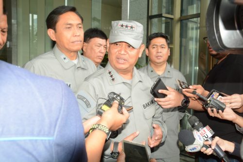 Kepala Bakamla RI Temui Lima Pimpinan KPK
