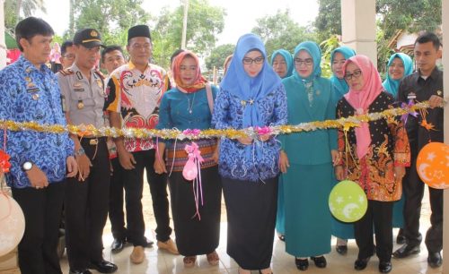 Resmikan Paud, Bupati Tanggamus Janjikan KLT dan Ambulan Tiap Desa