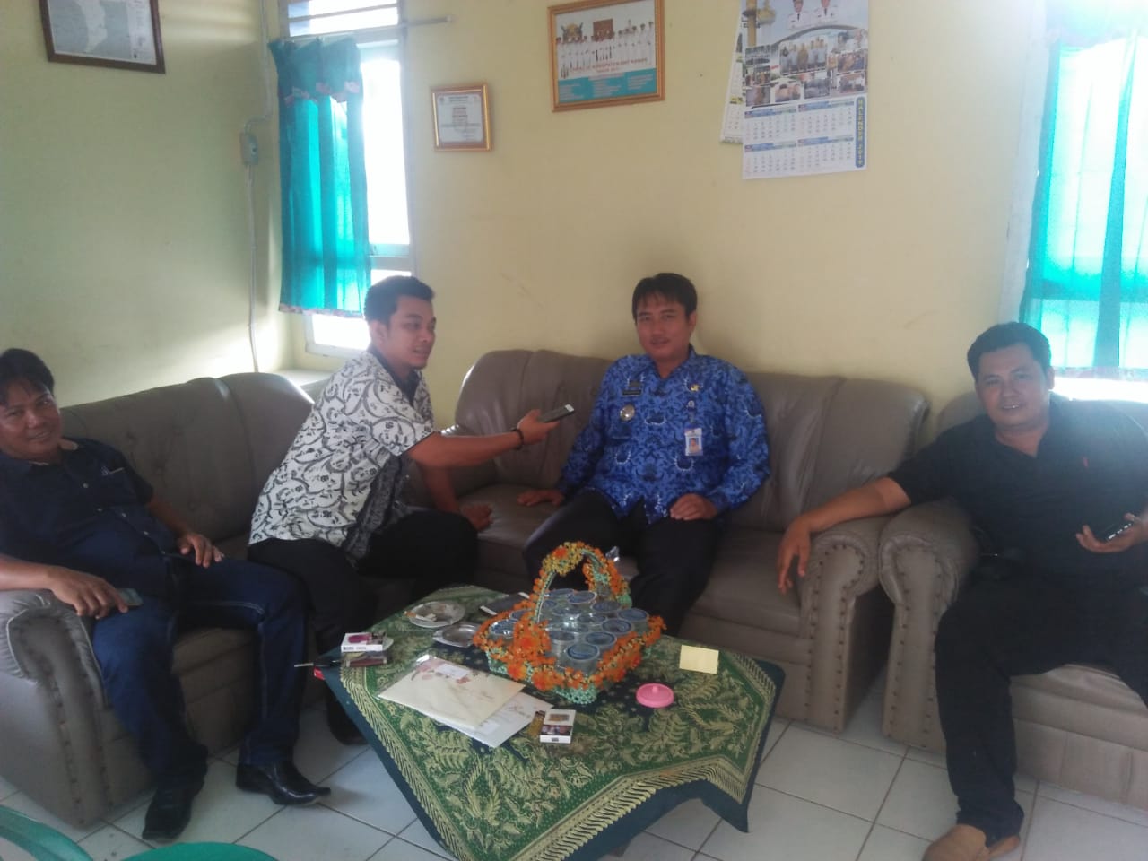 Camat Bahuga Usulkan Pembangunan Hotmik Jalan Kabupaten dan Provinsi dalam Jaring Asmara DPRD Way Kanan