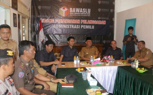 Dikunjungi Wabup, Bawaslu Pringsewu Curhat Berharap Punya Kantor Permanen