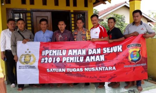 Jalin Silaturahmi, Kapolres Lampung Utara Ajak KBTM Ciptakan Pemilu Damai