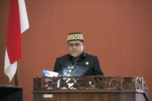 Wabup Pesawaran Sampaian Dua Ranperda Awal Tahun