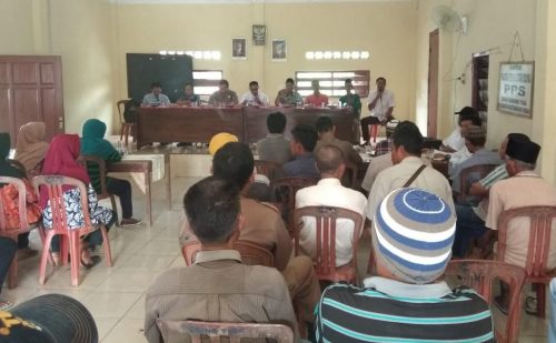 Warga Gunung Tiga Bahas Kondisi Pasca Kisrus Lahan Tambang Batu