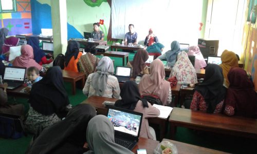 Himpaudi Kecamatan Banyumas dan Pagelaran Utara Pelatihan Alcapap Bersama