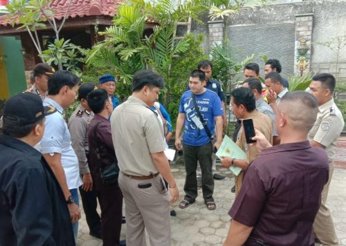 Dikawal Polres Tanggamus Eksekusi Lahan dan Bangunan di Pringsewu Lancar