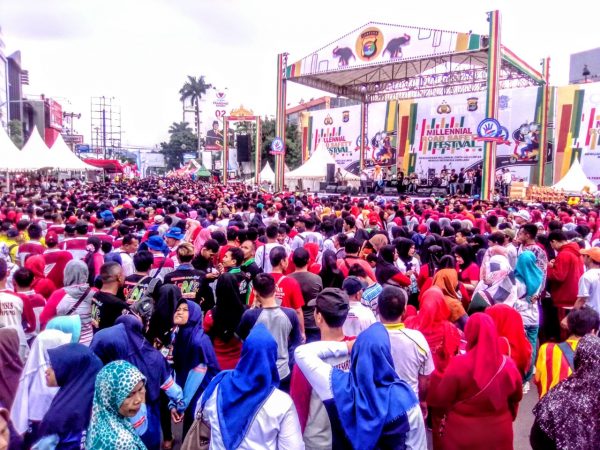 Serba serbi Millenial Road Safety Festival Lampung