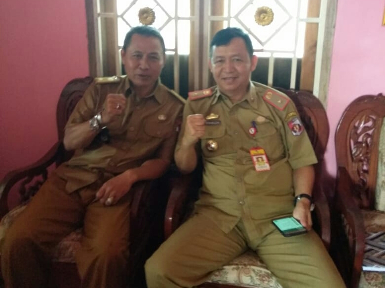 Kadis PUPR Tinjau Jalan Lintas Kabupaten di Desa Sabuk Indah, Realisasi Peningkatan Jalan di Tahun 2019