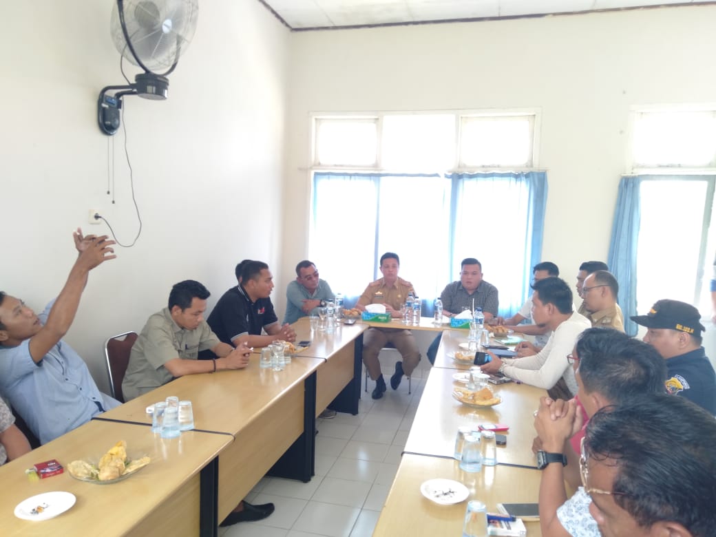 Sekda Syahrudin Putera Kunjungi Kantor PWI Cabang Lamtim