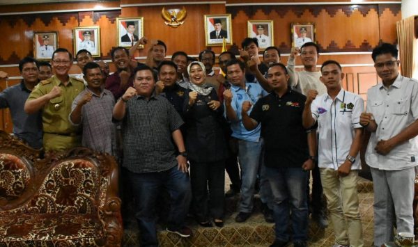 Nunik Terima Audensi PWI Lampung Timur