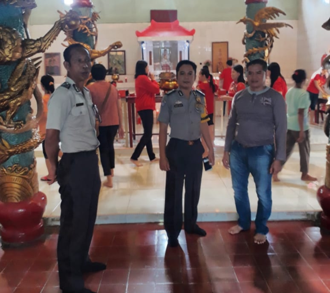 Kerahkan 80 Personil, Polres Lampung Utara Amankan Perayaan Imlek 2019
