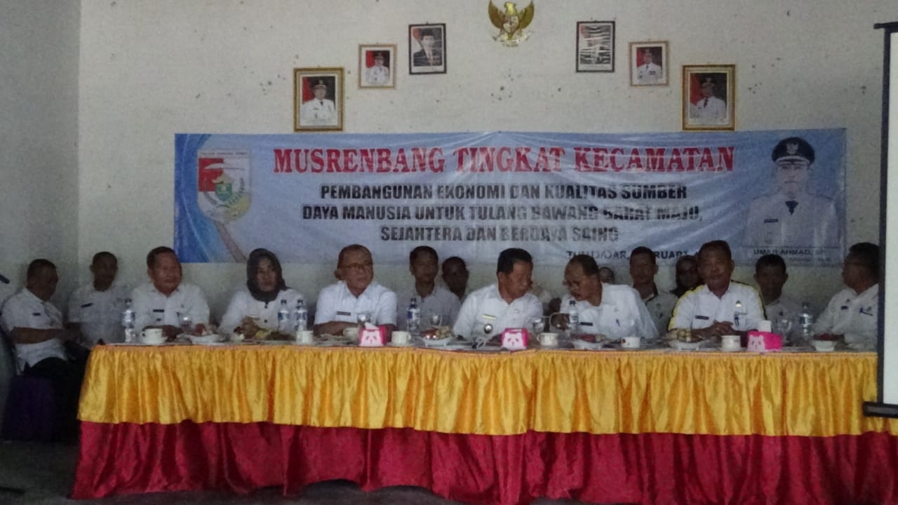 Musresbang Kecamatan se-Tulang Bawang Barat