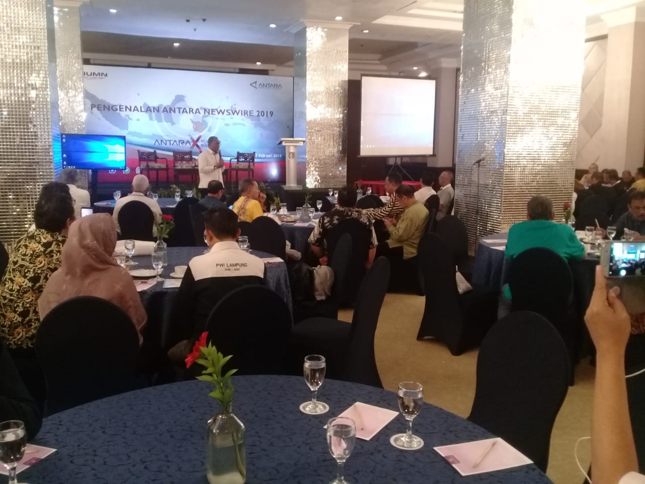 Pengenalan ANTARA NEWSWIRE dalam HPN 2019 Surabaya : ANTARA X Menyentuh Nusantara