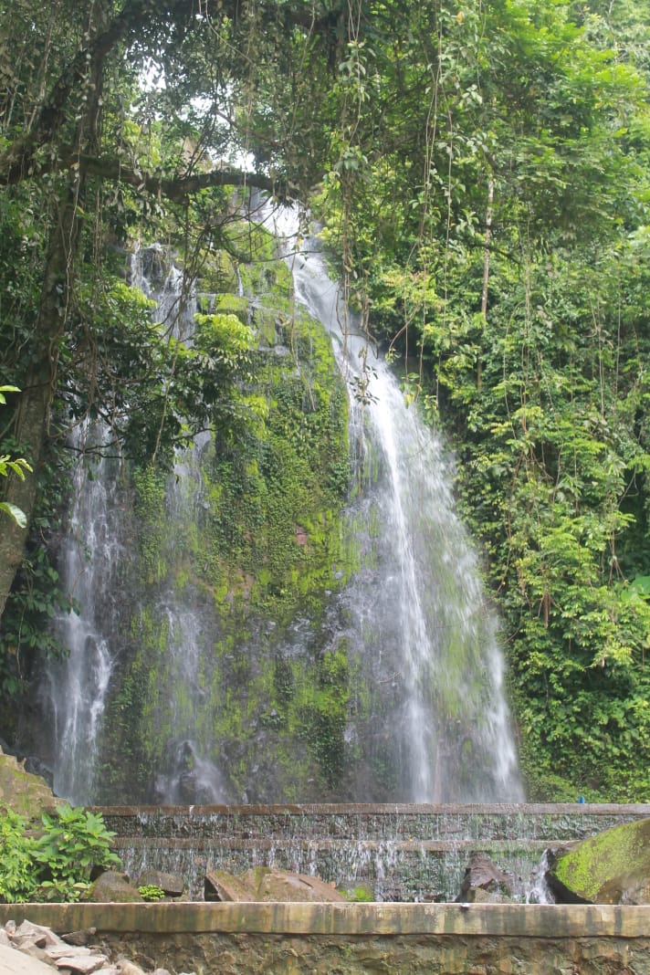 Air Terjun Anglo Objek Wisata Unggulan Pesawaran