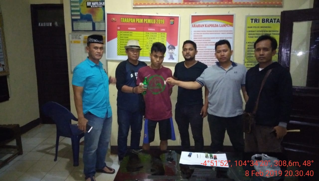 Dagang Sabu, Deska Rudiansyah Diringkus Polsek Bukit Kemuning