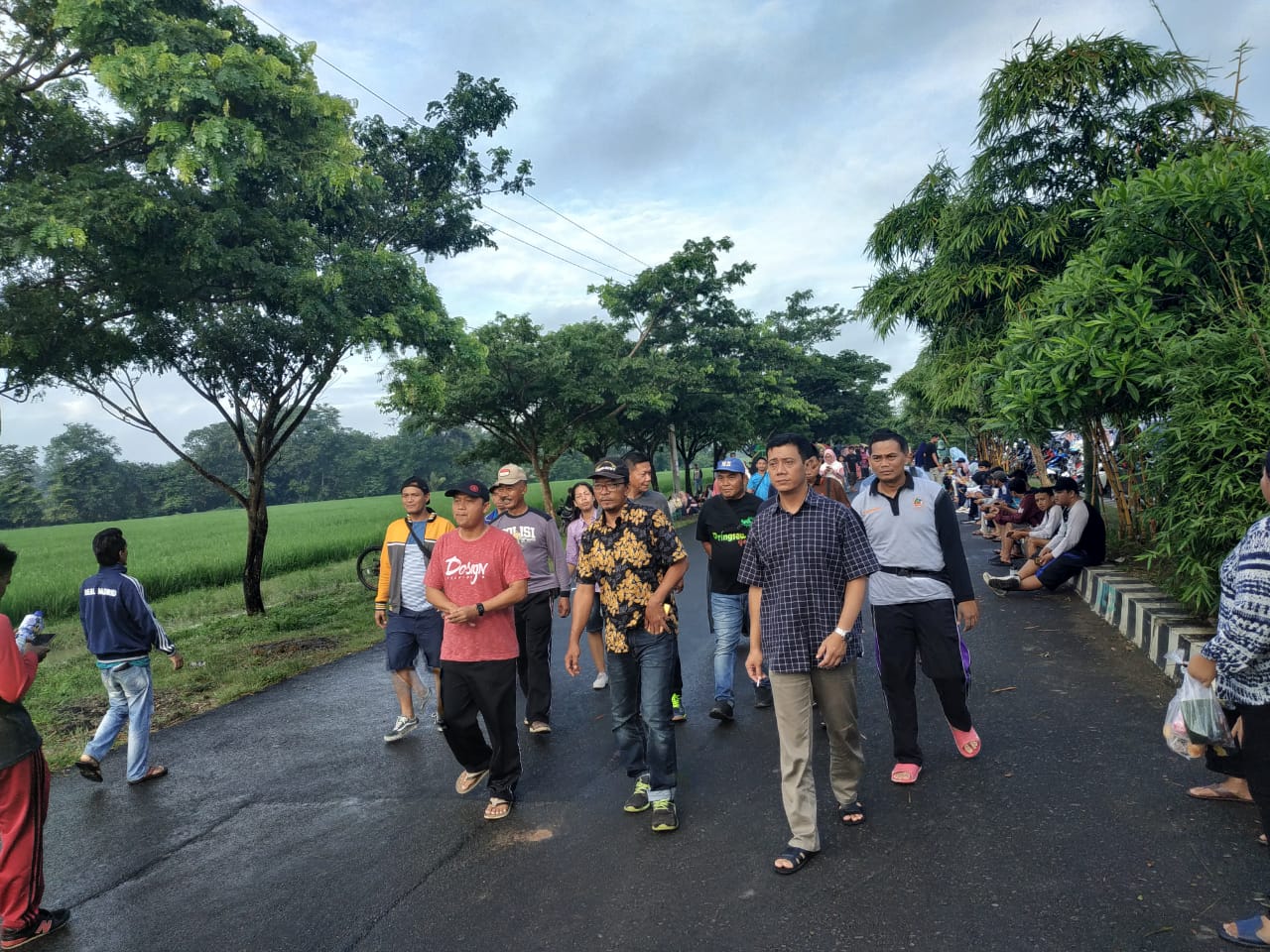 Kapolres Tanggamus Apriasisi Acara Ngruput Pringsewu Community